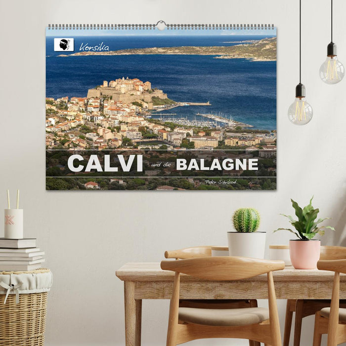 Korsika - Calvi und die Balagne (CALVENDO Wandkalender 2026)
