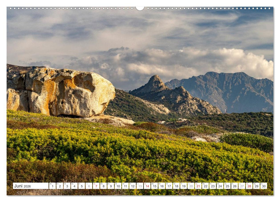 Korsika - Calvi und die Balagne (CALVENDO Wandkalender 2026)