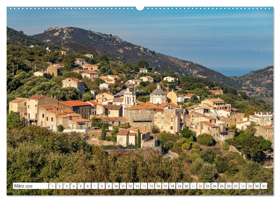 Korsika - Calvi und die Balagne (CALVENDO Premium Wandkalender 2026)