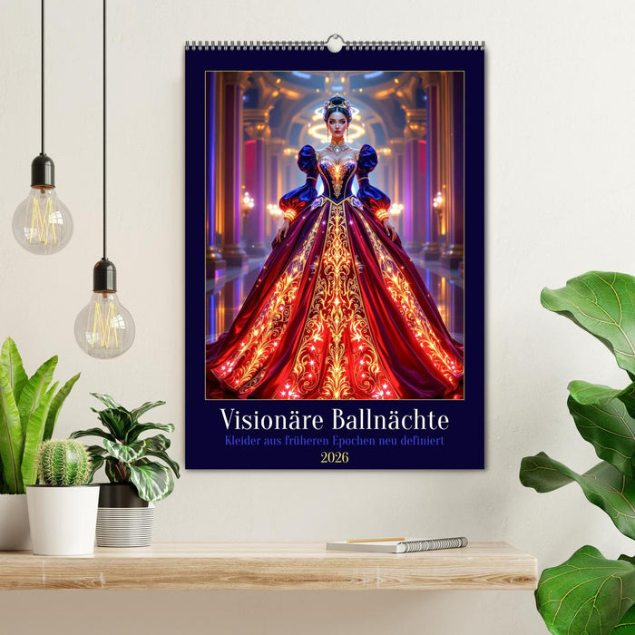 Visionäre Ballnächte (CALVENDO Wandkalender 2026)