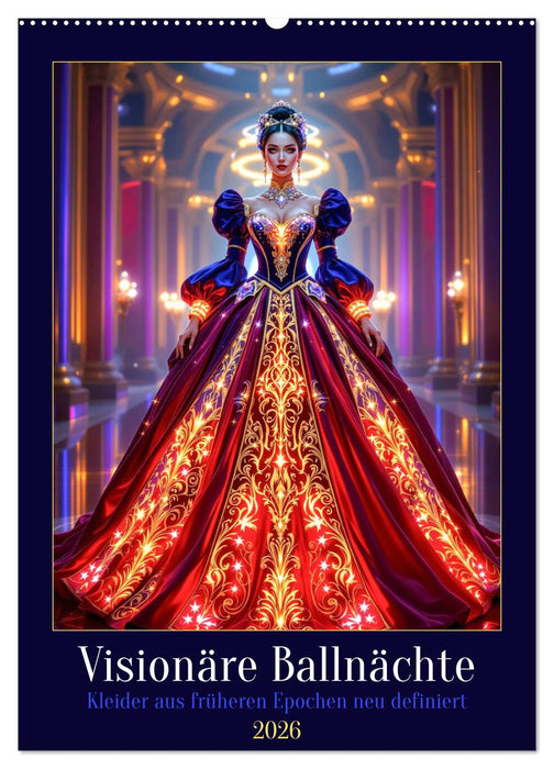 Visionäre Ballnächte (CALVENDO Wandkalender 2026)