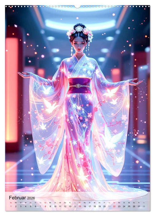 Visionäre Ballnächte (CALVENDO Wandkalender 2026)