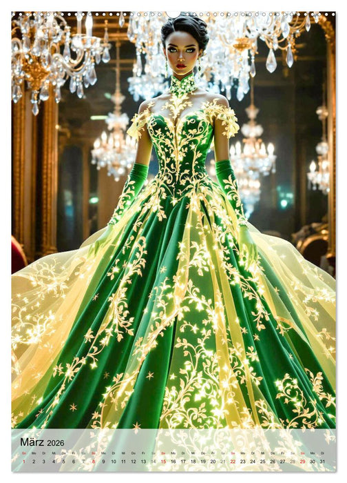 Visionäre Ballnächte (CALVENDO Wandkalender 2026)