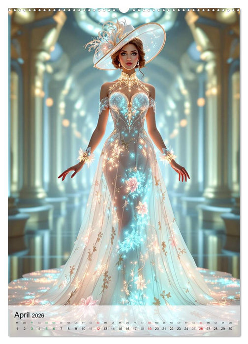Visionäre Ballnächte (CALVENDO Wandkalender 2026)