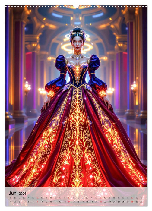 Visionäre Ballnächte (CALVENDO Wandkalender 2026)