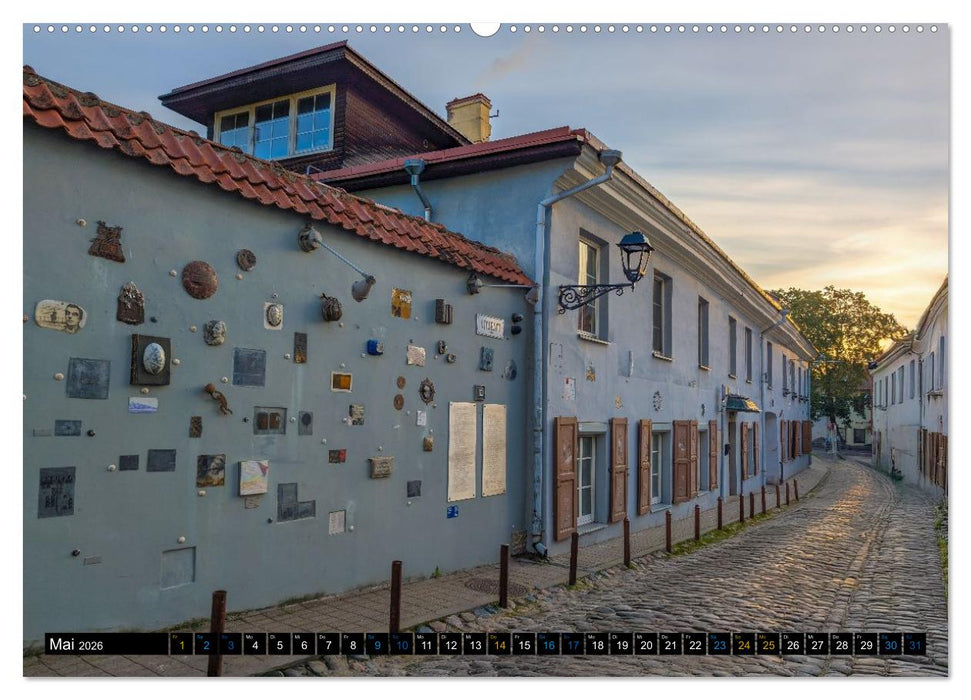 Nordischer Glanz – Tallinn - Riga - Vilnius (CALVENDO Wandkalender 2026)