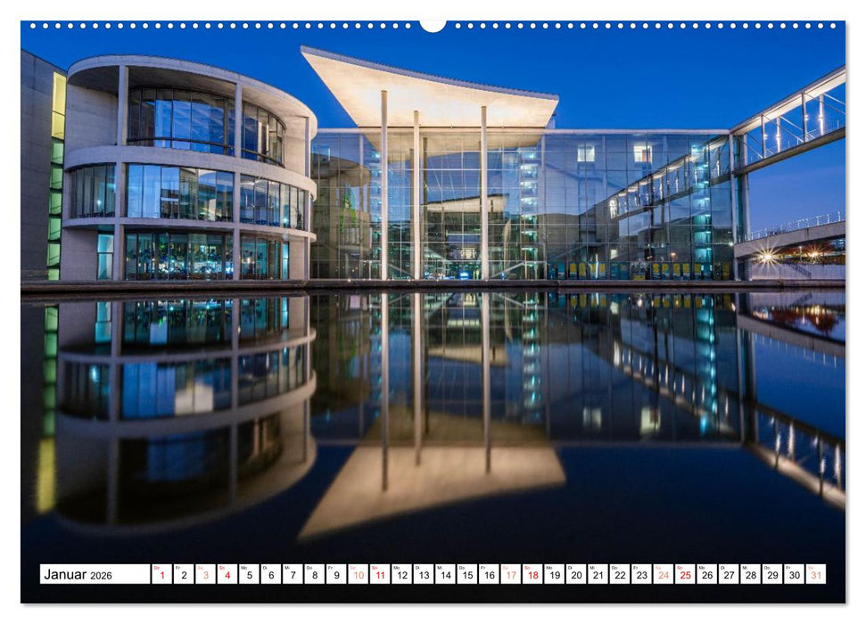 Faszination Berlin - Stadtansichten zwischen Himmel und Spree (CALVENDO Wandkalender 2026)