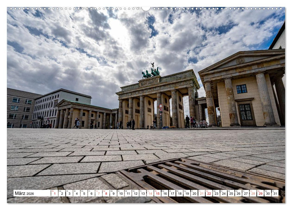 Faszination Berlin - Stadtansichten zwischen Himmel und Spree (CALVENDO Wandkalender 2026)