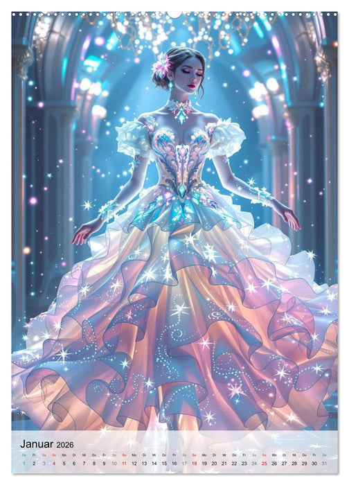 Visionäre Ballnächte (CALVENDO Premium Wandkalender 2026)