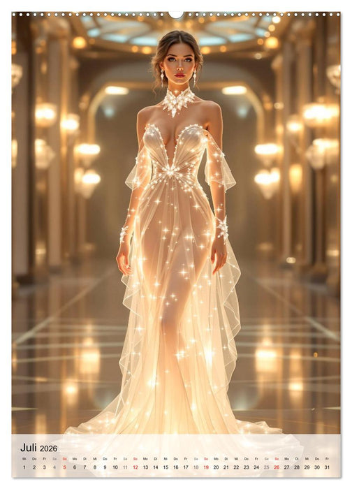 Visionäre Ballnächte (CALVENDO Premium Wandkalender 2026)