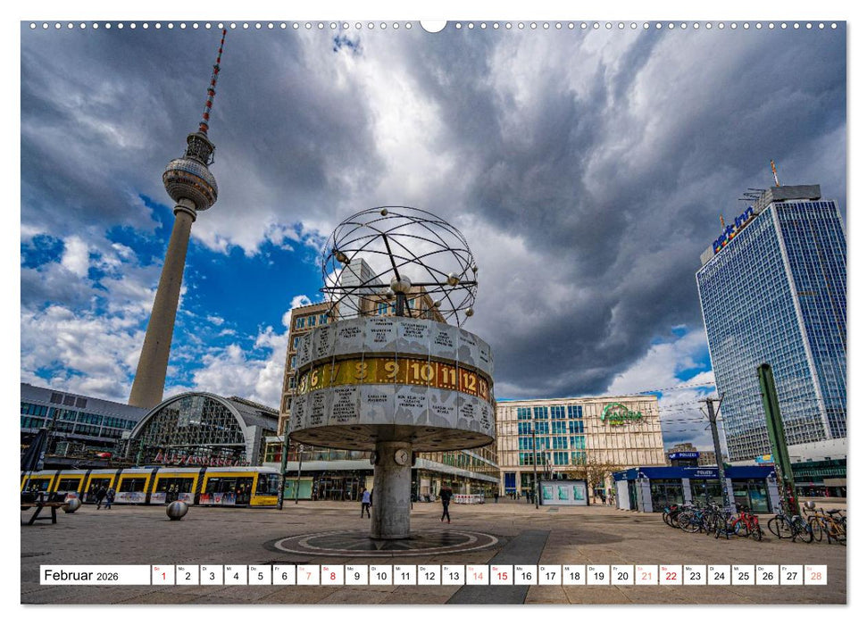 Faszination Berlin - Stadtansichten zwischen Himmel und Spree (CALVENDO Premium Wandkalender 2026)
