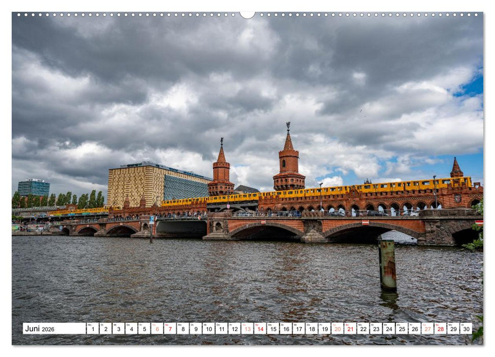Faszination Berlin - Stadtansichten zwischen Himmel und Spree (CALVENDO Premium Wandkalender 2026)