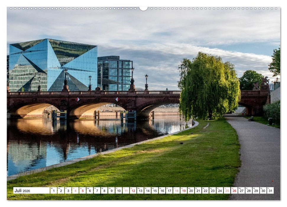 Faszination Berlin - Stadtansichten zwischen Himmel und Spree (CALVENDO Premium Wandkalender 2026)