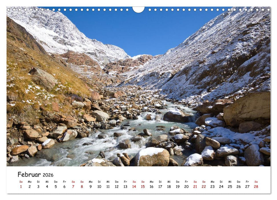 Zwischen Gipfeln und Geschichte - Der Vinschgau in Bildern (CALVENDO Wandkalender 2026)