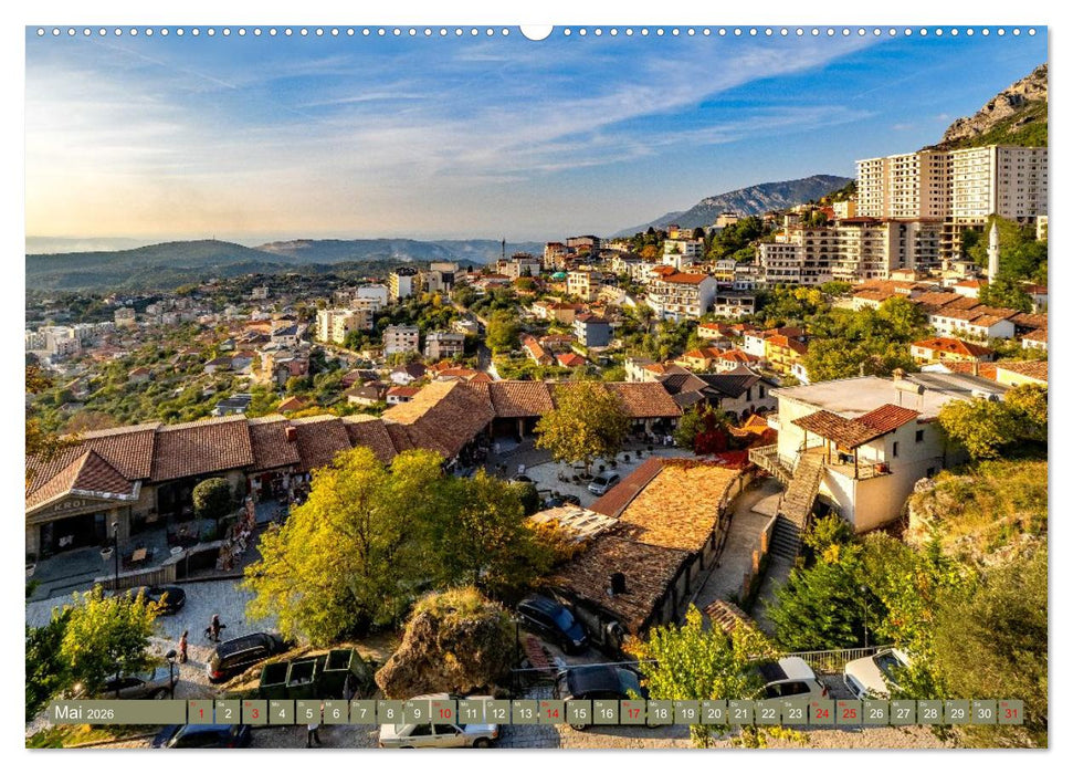 Durrës und Kruja – Schätze Albaniens (CALVENDO Premium Wandkalender 2026)