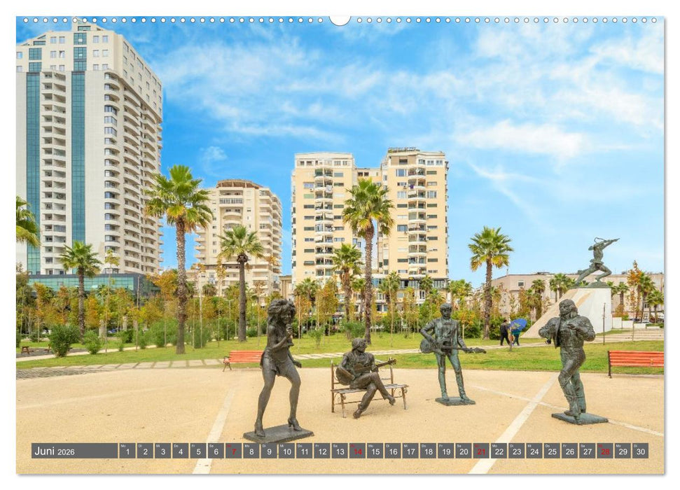 Durrës und Kruja – Schätze Albaniens (CALVENDO Premium Wandkalender 2026)