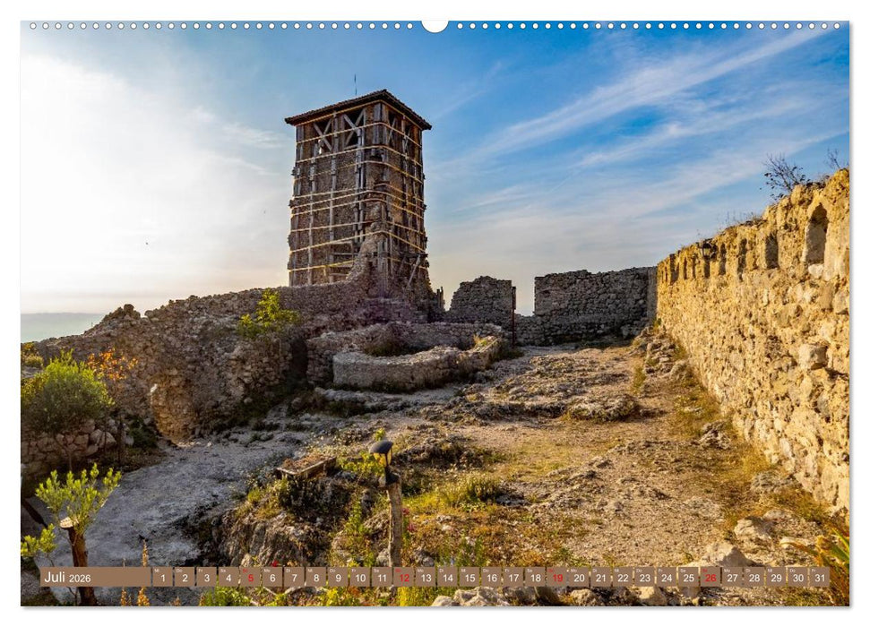 Durrës und Kruja – Schätze Albaniens (CALVENDO Premium Wandkalender 2026)
