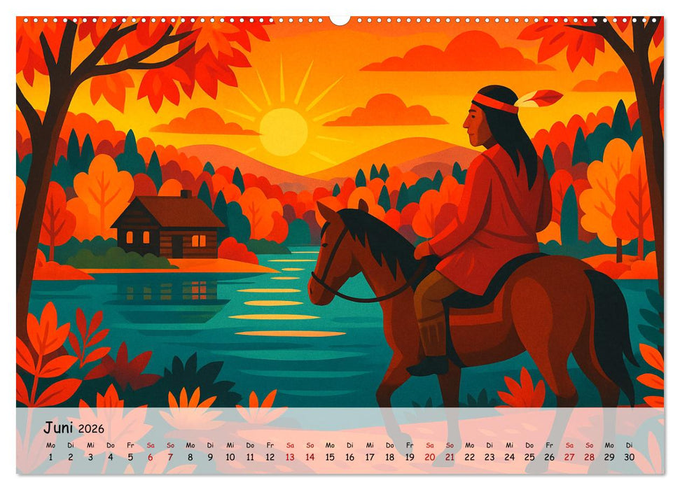 Nordamerika von Alaska bis Texas - Wild, Weit und Wunderschön (CALVENDO Wandkalender 2026)