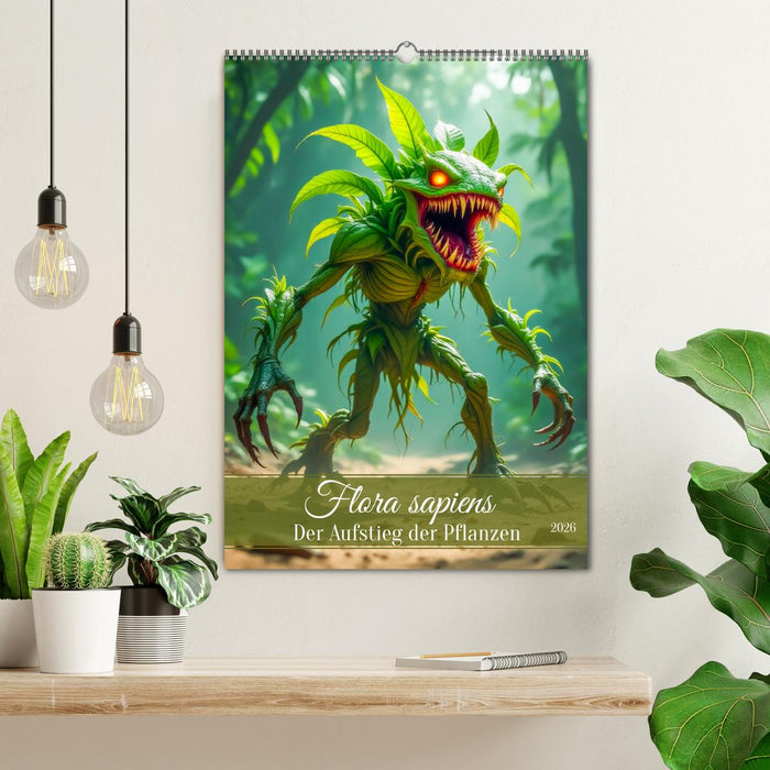 Flora sapiens - Der Aufstieg der Pflanzen (CALVENDO Wandkalender 2026)