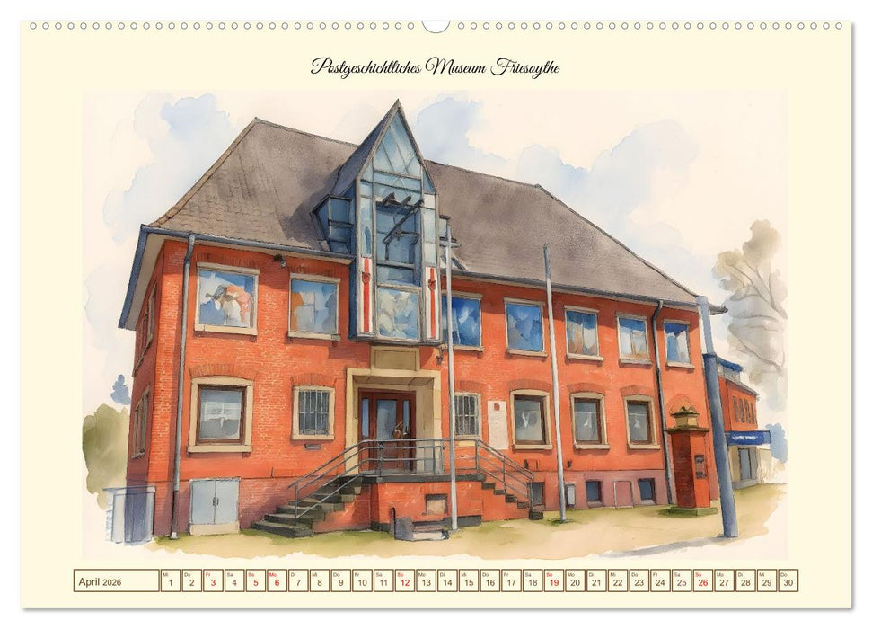 Ausflüge im Cloppenburger Land (CALVENDO Wandkalender 2026)