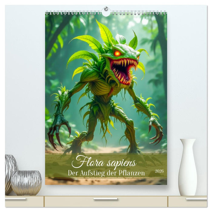Flora sapiens - Der Aufstieg der Pflanzen (CALVENDO Premium Wandkalender 2026)