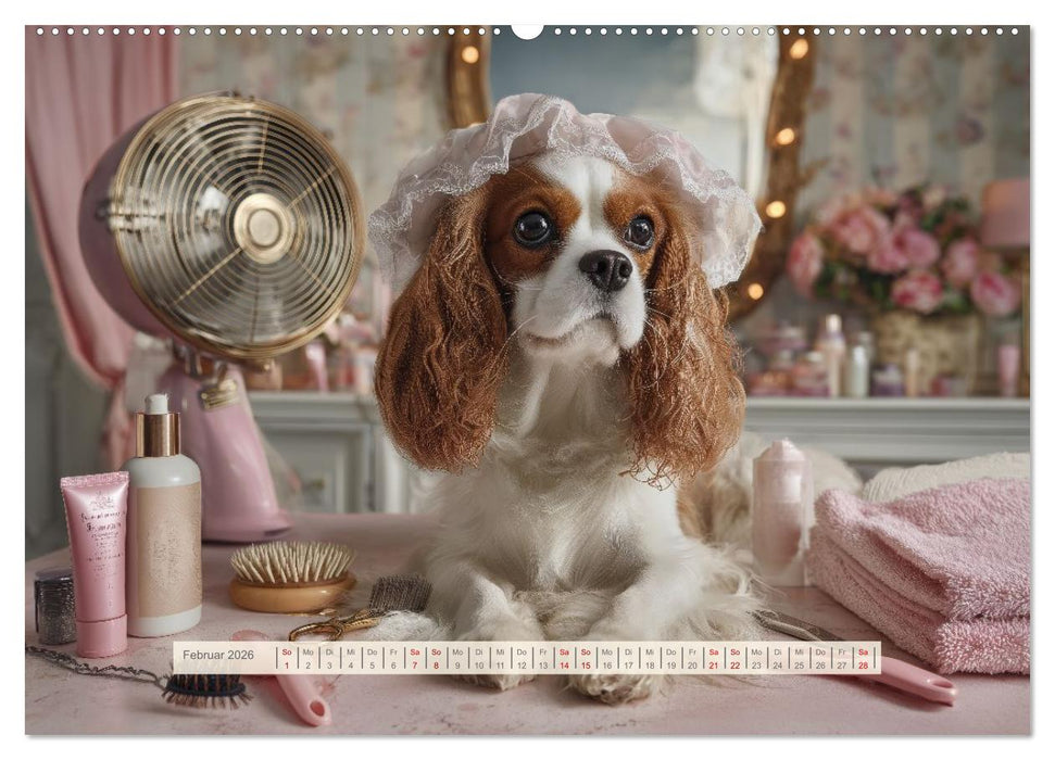 Cavalier King Charles Spaniel. Die lustigsten Cavalier Momente des Jahres. (CALVENDO Wandkalender 2026)
