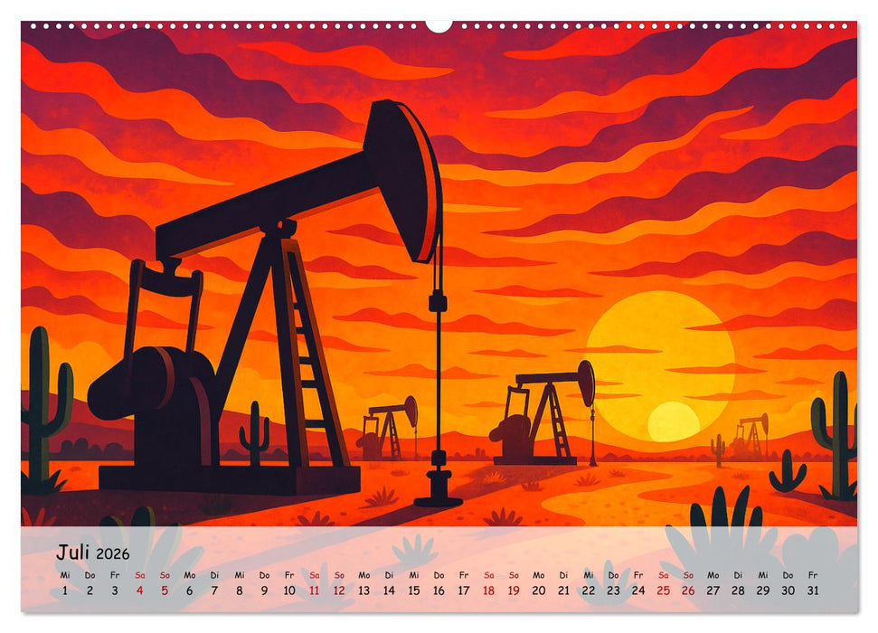 Nordamerika von Alaska bis Texas - Wild, Weit und Wunderschön (CALVENDO Premium Wandkalender 2026)