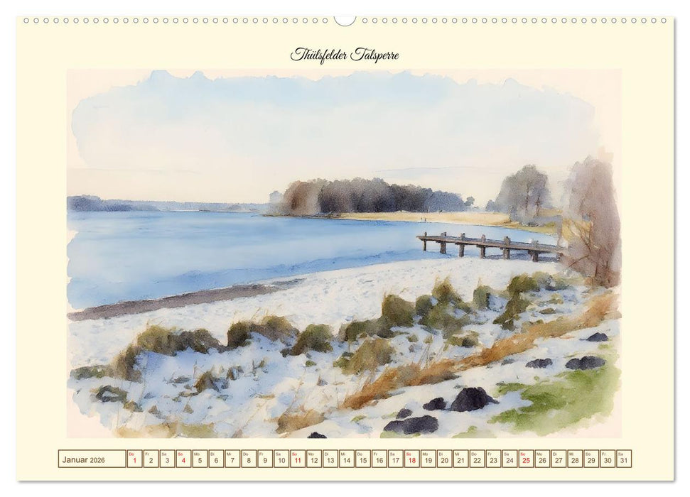 Ausflüge im Cloppenburger Land (CALVENDO Premium Wandkalender 2026)