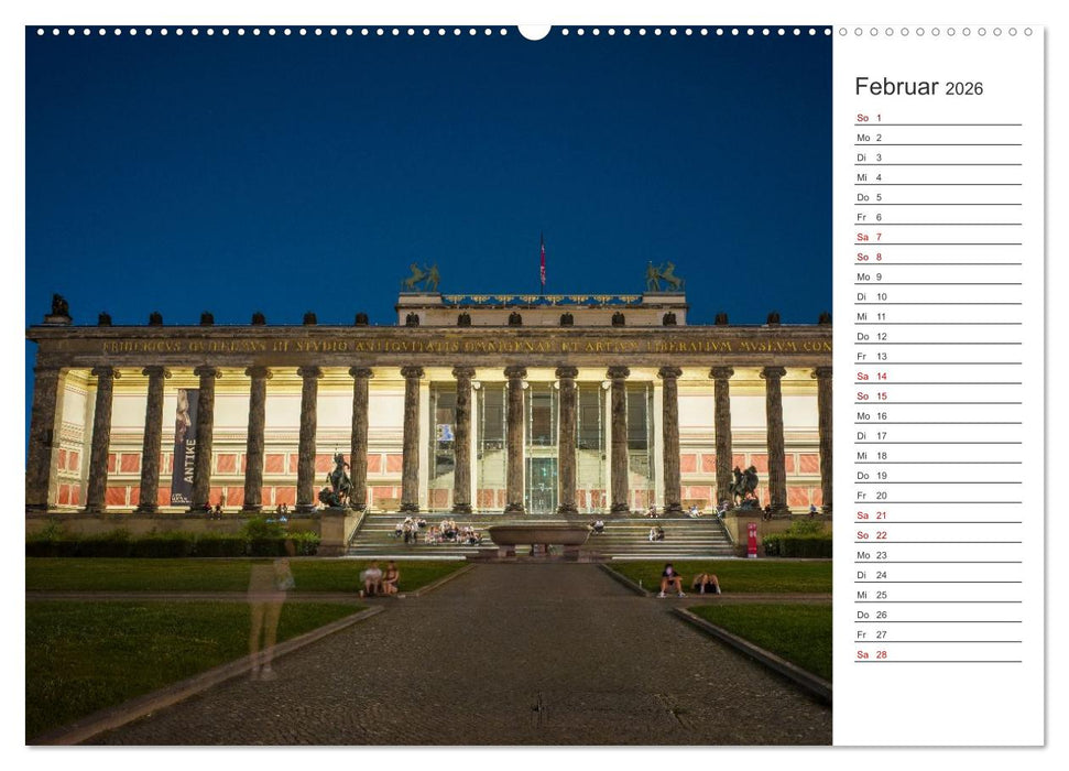 Berlin-Zentrum - Der Planer (CALVENDO Premium Wandkalender 2026)