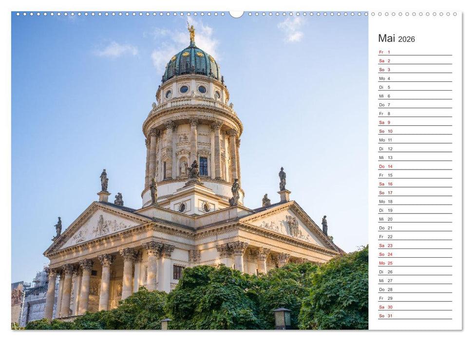 Berlin-Zentrum - Der Planer (CALVENDO Premium Wandkalender 2026)