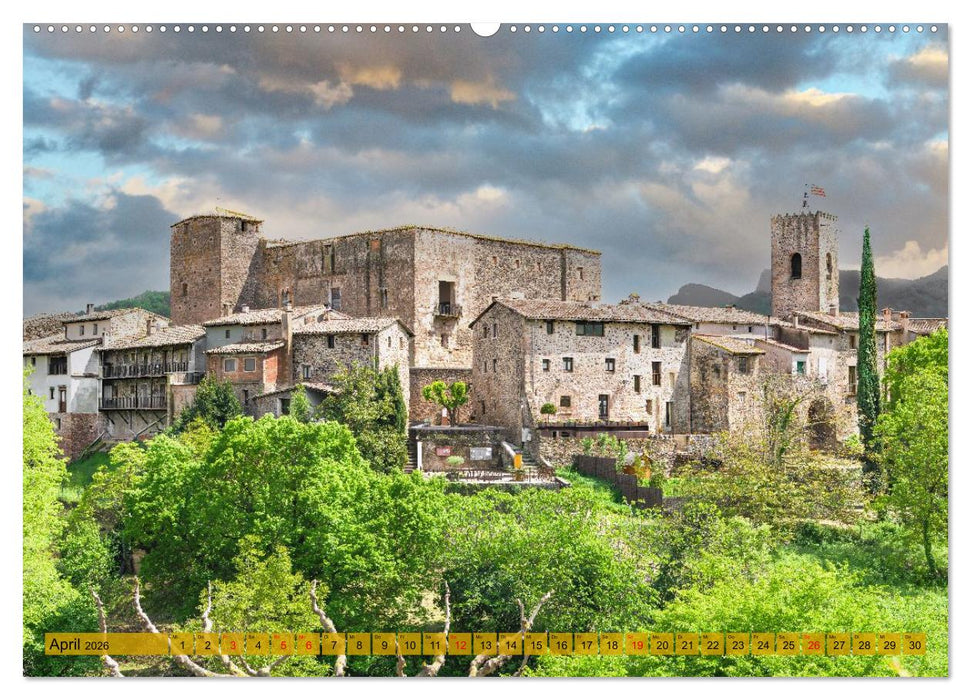 Catalunya, der bezaubernde Norden Spaniens (CALVENDO Wandkalender 2026)
