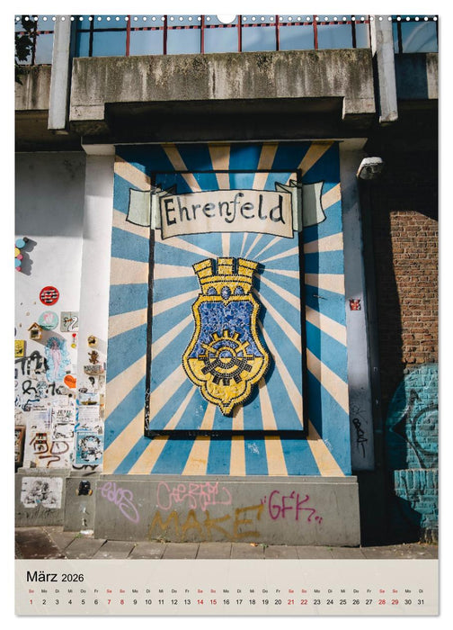 Köln – Urbane Fotografien (CALVENDO Premium Wandkalender 2026)