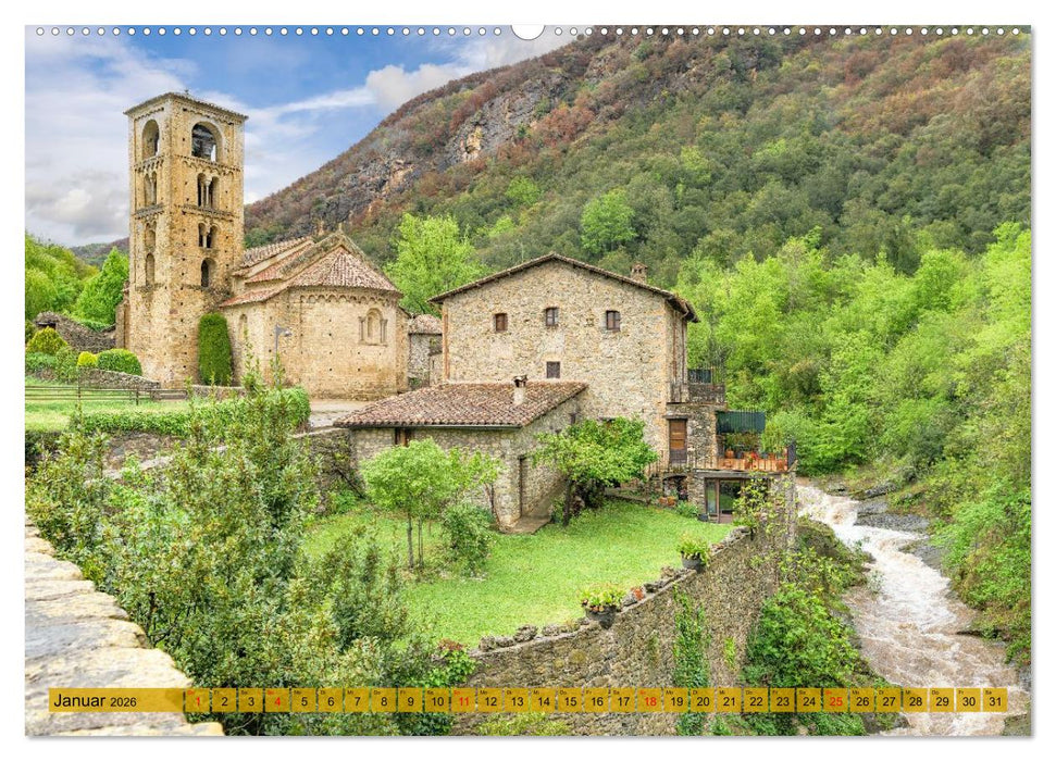 Catalunya, der bezaubernde Norden Spaniens (CALVENDO Premium Wandkalender 2026)