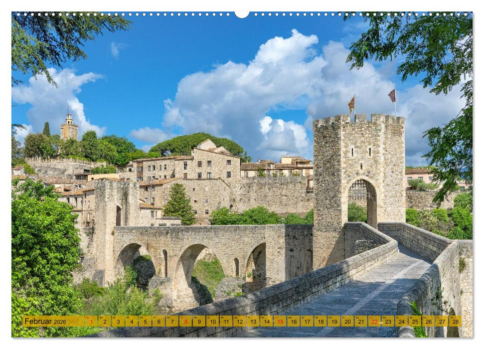Catalunya, der bezaubernde Norden Spaniens (CALVENDO Premium Wandkalender 2026)