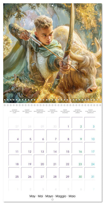 Fantasy Art - A charming glimpse into the world of fantasy (CALVENDO Monthly Calendar 2026)