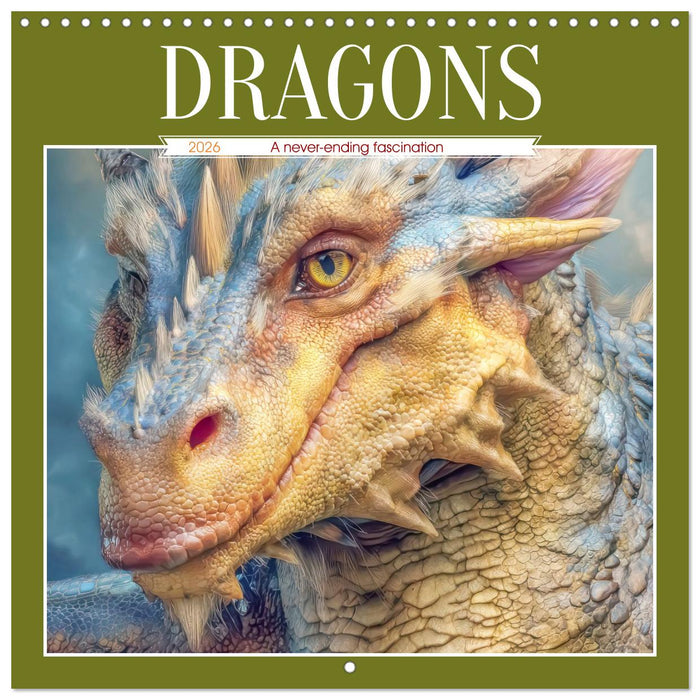 Dragons - A never-ending fascination (CALVENDO Monthly Calendar 2026)