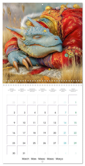 Dragons - A never-ending fascination (CALVENDO Monthly Calendar 2026)
