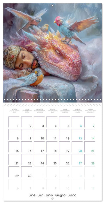 Dragons - A never-ending fascination (CALVENDO Monthly Calendar 2026)