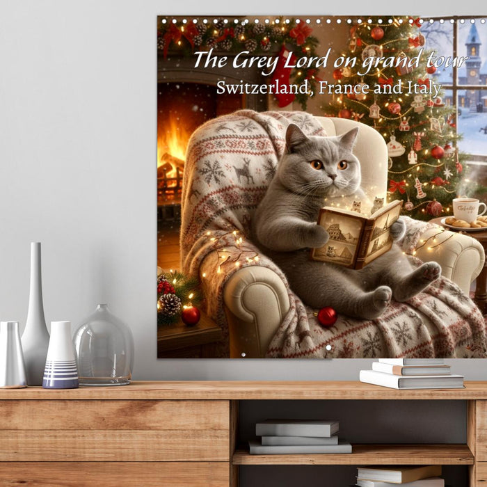 A British Shorthair's Escapes (CALVENDO Monthly Calendar 2026)