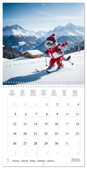 The Grey Lord on grand tour (CALVENDO Monthly Calendar 2026)