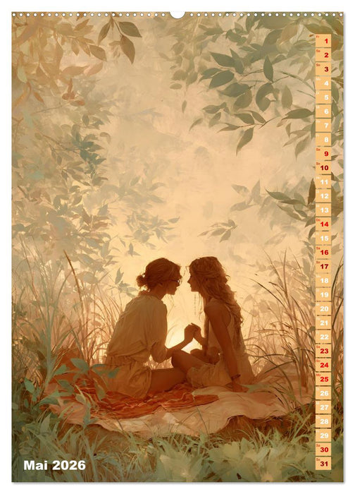 Leise zwischen uns (CALVENDO Premium Wandkalender 2026)