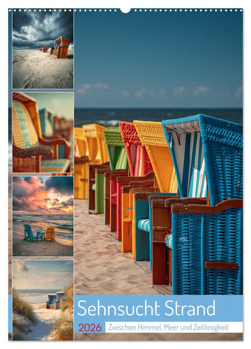 Sehnsucht Strand (CALVENDO Wandkalender 2026)