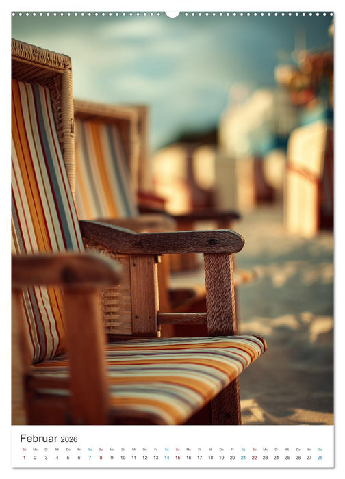 Sehnsucht Strand (CALVENDO Wandkalender 2026)