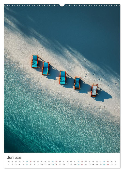 Sehnsucht Strand (CALVENDO Wandkalender 2026)