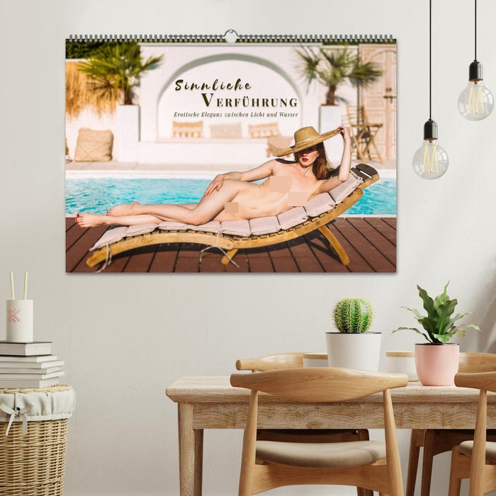 Sinnliche Verführung - Erotische Eleganz zwischen Licht und Wasser (CALVENDO Wandkalender 2026)