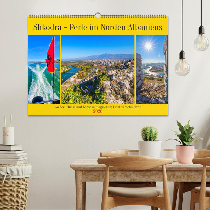 Shkodra – Perle im Norden Albaniens (CALVENDO Wandkalender 2026)