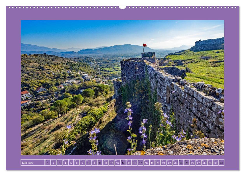 Shkodra – Perle im Norden Albaniens (CALVENDO Wandkalender 2026)