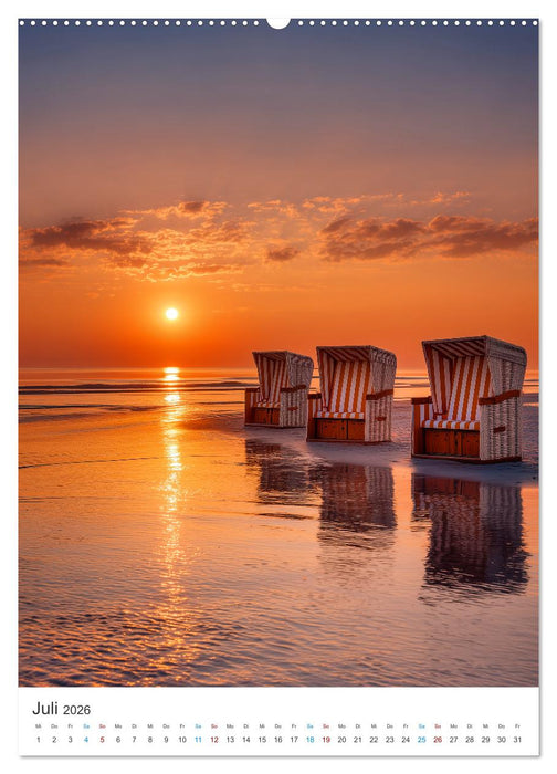 Sehnsucht Strand (CALVENDO Premium Wandkalender 2026)