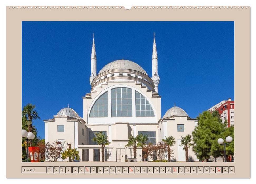 Shkodra – Perle im Norden Albaniens (CALVENDO Premium Wandkalender 2026)