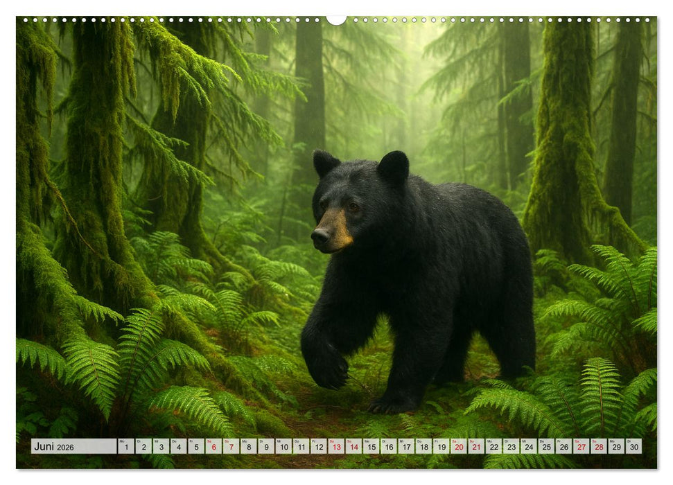 USA – von Yellowstone bis Texas - Cowboys, Prärie und Bisons (CALVENDO Premium Wandkalender 2026)